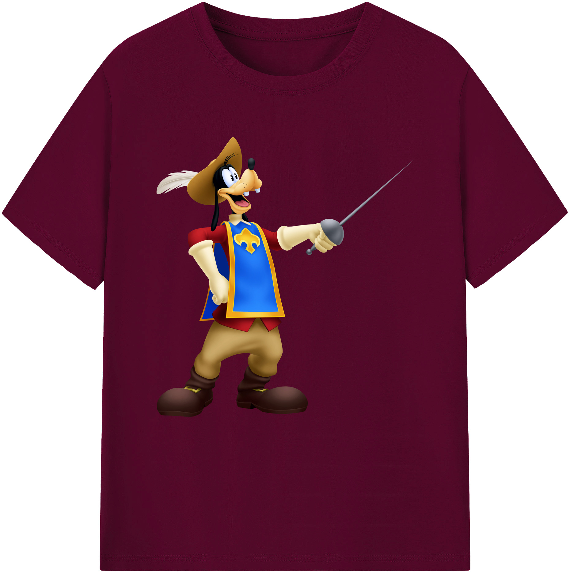 （画像用） ミッキーマウス Mickey Mouse レディースカジュアルプリントTシャツ（綿100％）